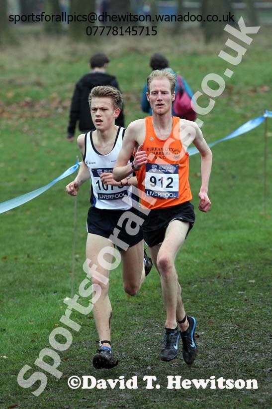 Senior men's European Cross Country Trials, Sefton Park, Liverpool. Photo: David T. Hewitson/Sports for All Pics